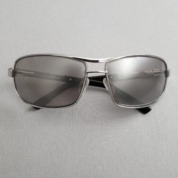 EUC Drake Sunglasses Silver Frame/Silver NIR Lens - Picture 2 of 4
